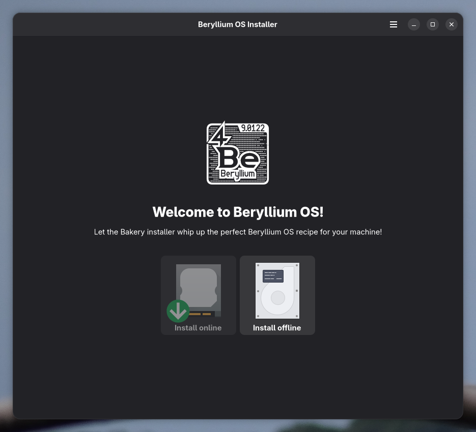 Beryllium installer